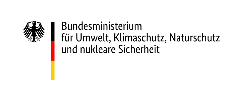 Gefördert durch: Bundesministerium für Umwelt, Klimaschutz, Naturschutz und nukleare Sicherheit